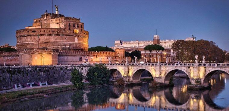 Rome by night Lungo Tevere